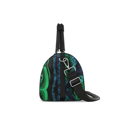 Small "Malachite" Nappa Leather Duffle Bag