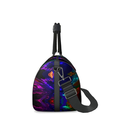 Small "Rainbow Color Explosion" Nappa Leather Duffle Bag