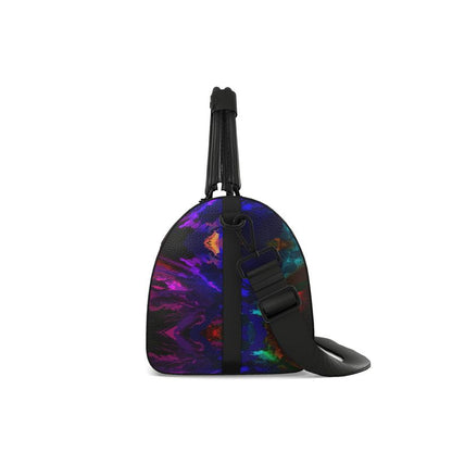 Small "Rainbow Color Explosion" Nappa Leather Duffle Bag