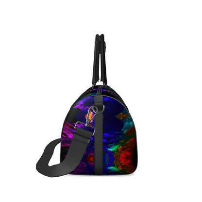 Small "Rainbow Color Explosion" Nappa Leather Duffle Bag