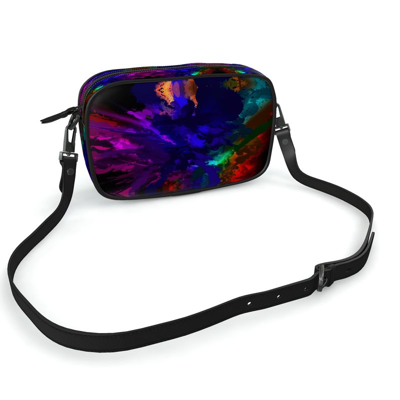 "Rainbow Color Explosion" Custom Camera Bag