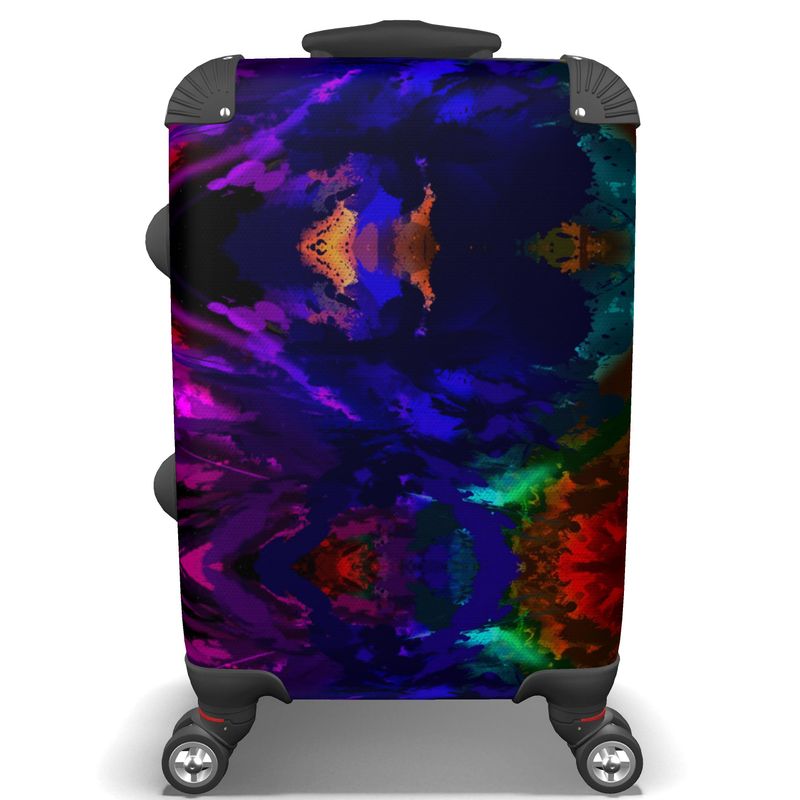 "Rainbow Color Explosion" Luggage