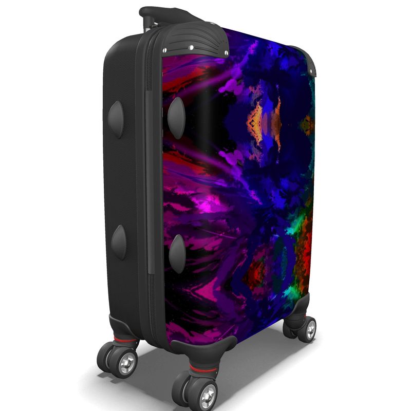 "Rainbow Color Explosion" Luggage