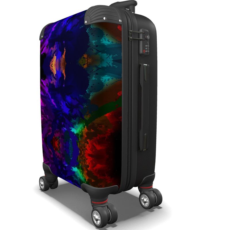 "Rainbow Color Explosion" Luggage