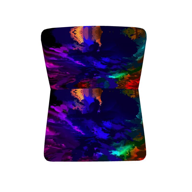 "Rainbow Color Explosion" Occasional Chair