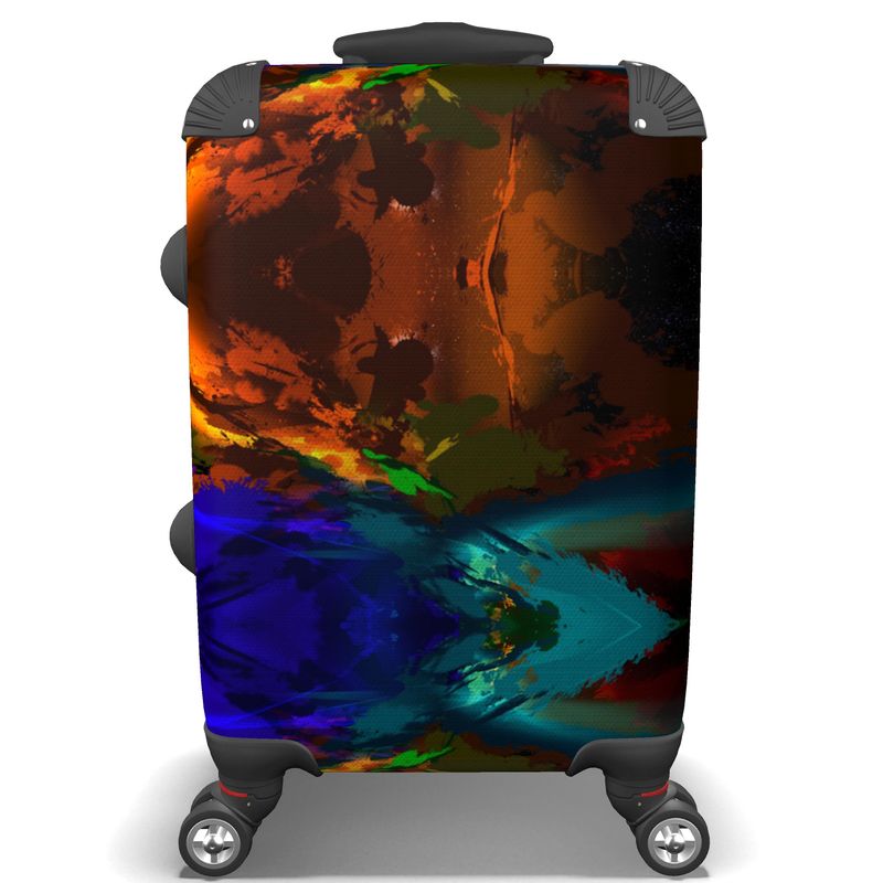 "Subtle Rainbow Color Explosion" Luggage