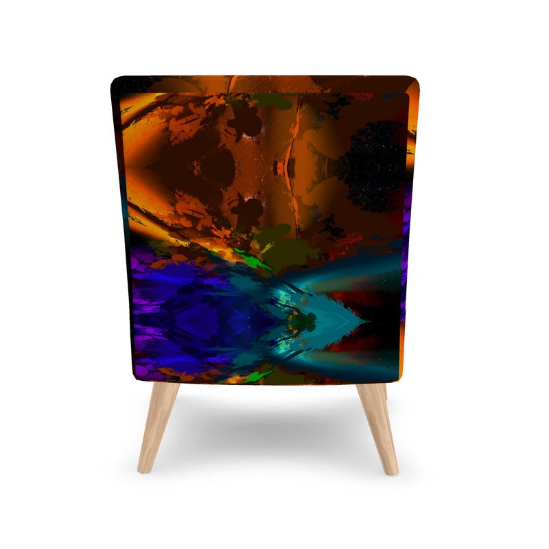 "Subtle Rainbow Color Explosion: Subtle Tones" Occasional Chair