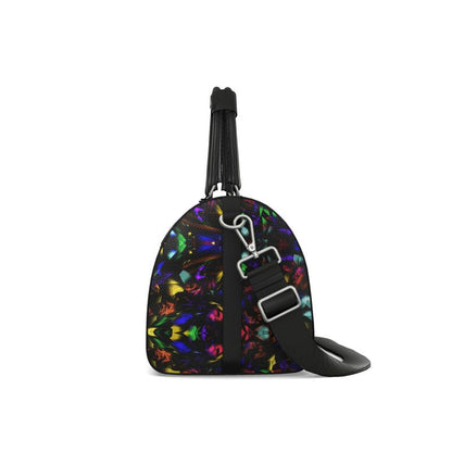 Small "Virgin Rainbow Opal" Nappa Leather Duffle Bag