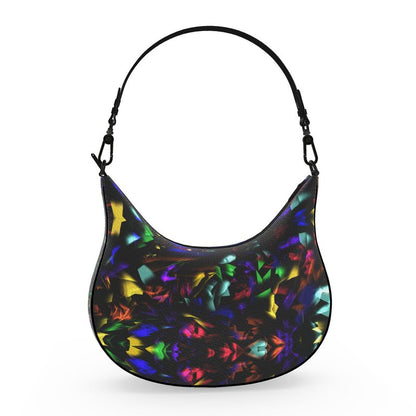 "Virgin Rainbow Opal" Custom Curve Hobo Bag