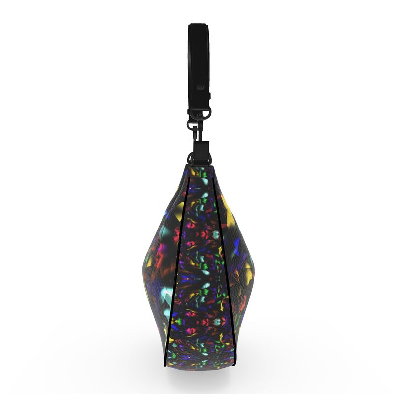 "Virgin Rainbow Opal" Custom Curve Hobo Bag