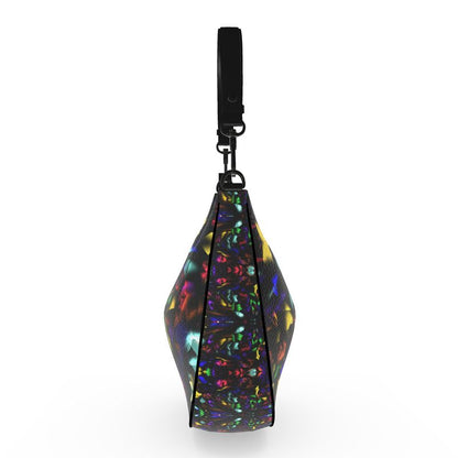 "Virgin Rainbow Opal" Custom Curve Hobo Bag