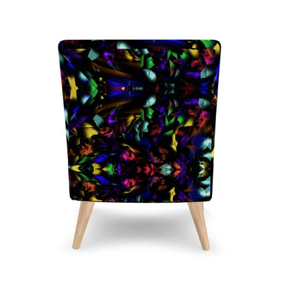 "Virgin Rainbow Opal" Occasional Chair