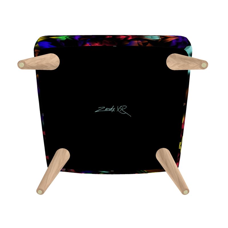 "Virgin Rainbow Opal" Occasional Chair