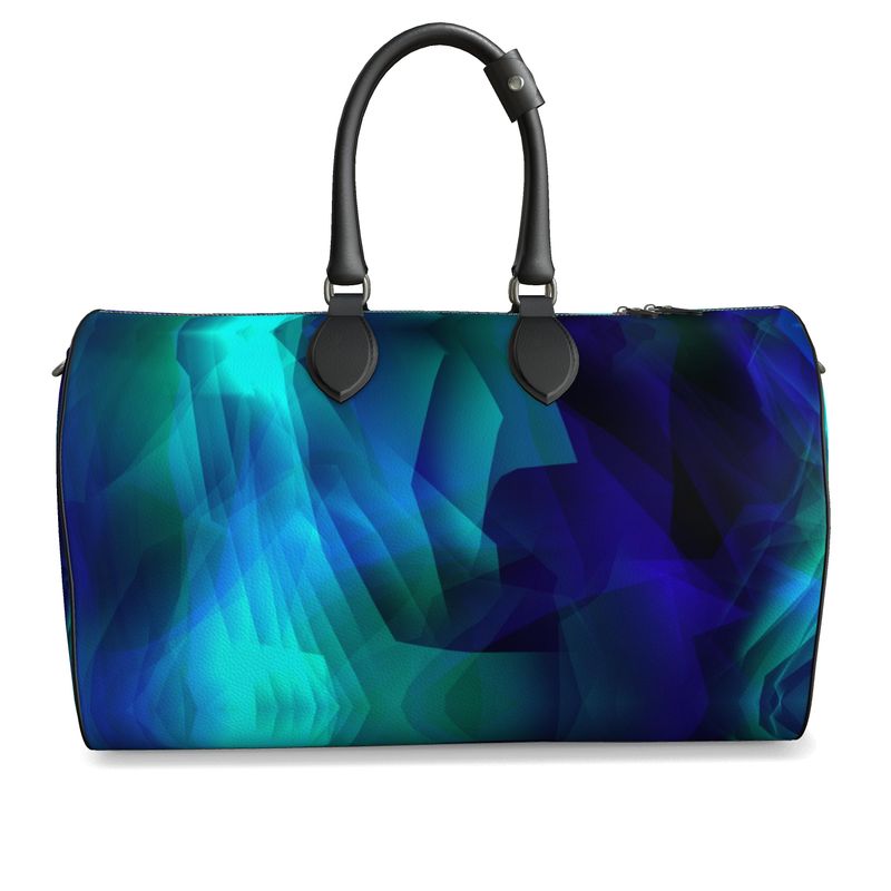 "Boulder Opal" Bubble Nappa Leather Duffle Bag (Large)