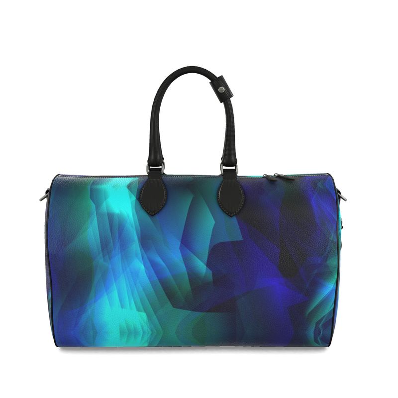 "Boulder Opal" Bubble Nappa Leather Duffle Bag (Large)