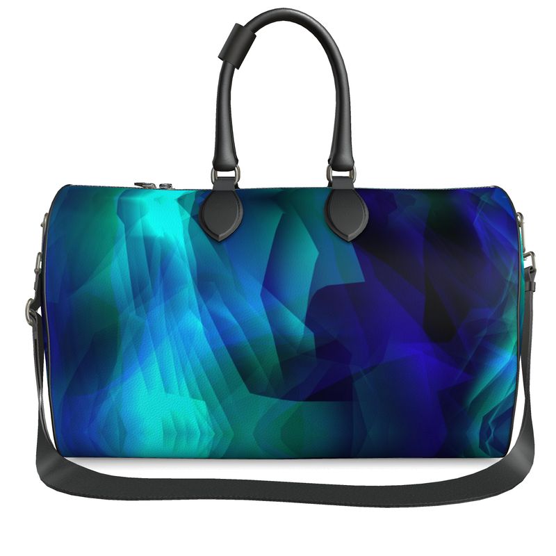 "Boulder Opal" Bubble Nappa Leather Duffle Bag (Large)