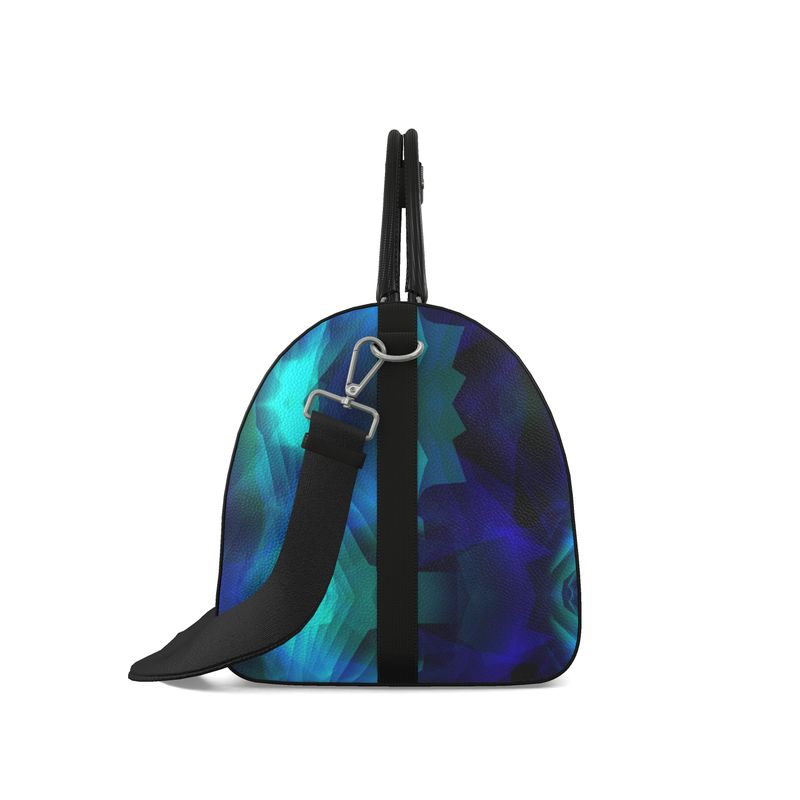 "Boulder Opal" Bubble Nappa Leather Duffle Bag (Large)