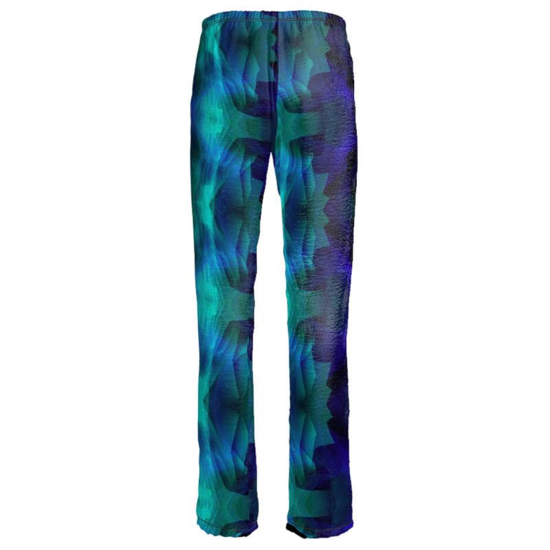 "Boulder Opal" Women's Satin Trousers