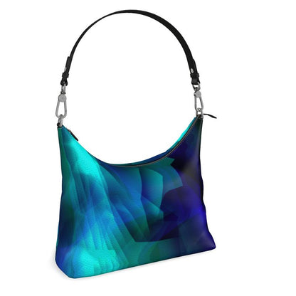 "Boulder Opal" Custom Square Hobo Bag - ZandyXR The Unique VR Art Boutique