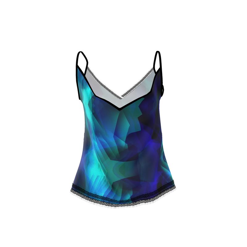 "Boulder Opal" Satin Cami - ZandyXR The Unique VR Art Boutique