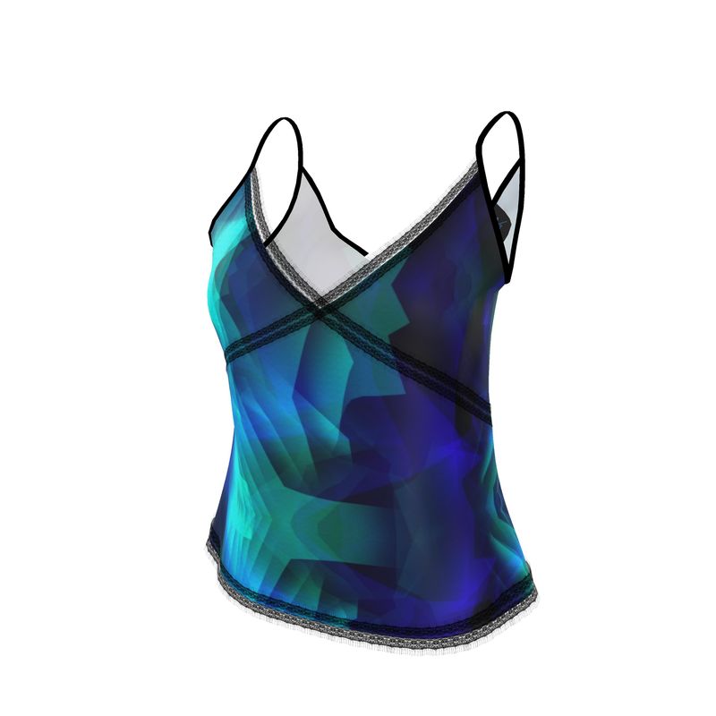 "Boulder Opal" Satin Cami - ZandyXR The Unique VR Art Boutique