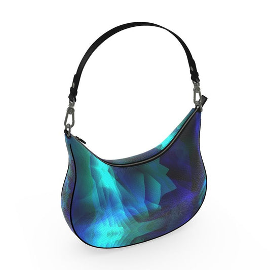 "Boulder Opal"Custom Curve Hobo Bag - ZandyXR The Unique VR Art Boutique