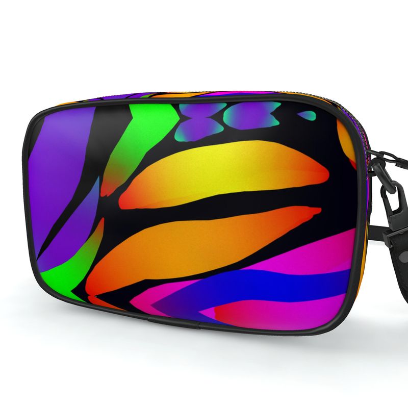 "Butterfly Rainbow" Custom Camera Bag - ZandyXR The Unique VR Art Boutique