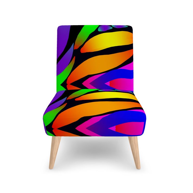 "Butterfly Rainbow" Occasional Chair - ZandyXR The Unique VR Art Boutique