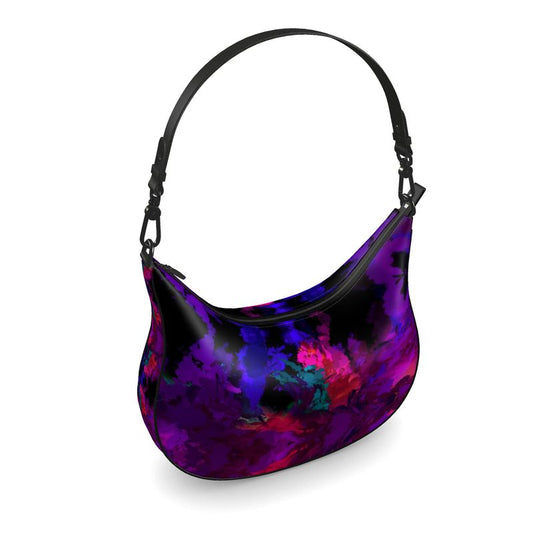 "Chromatic Release" Custom Curve Hobo Bag - ZandyXR The Unique VR Art Boutique