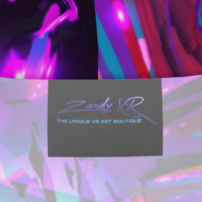 " Dazzling Dahlias" Women's Breathable Hooded Rain Jacket - ZandyXR The Unique VR Art Boutique