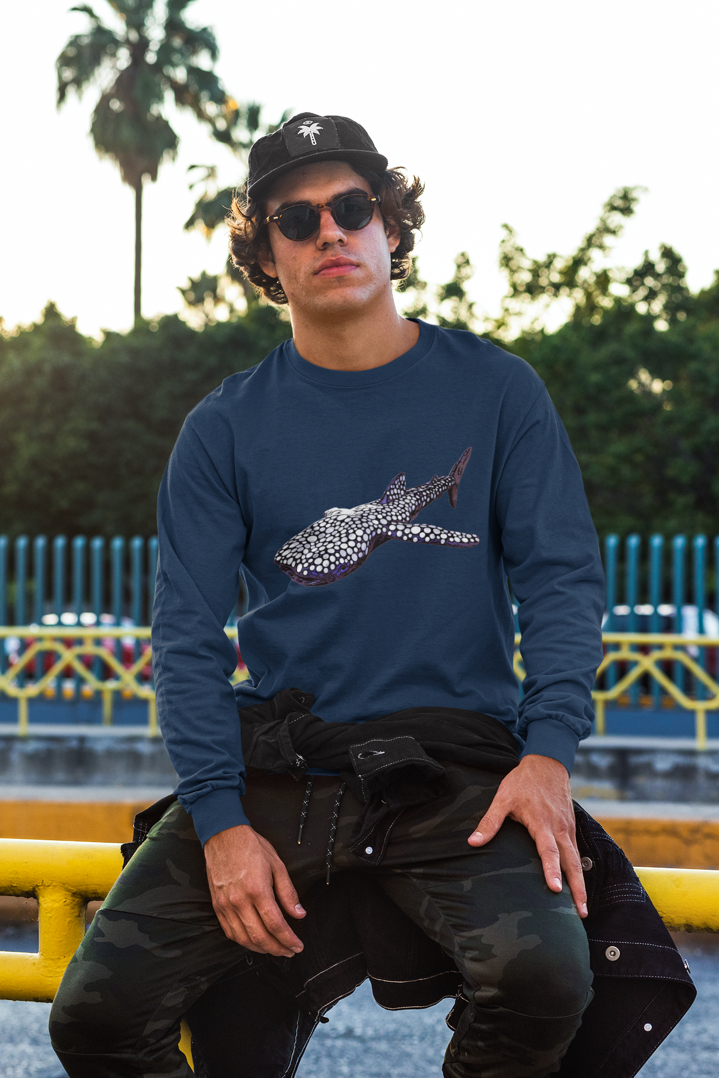 Whale Shark Unisex Jersey Long Sleeve Tee