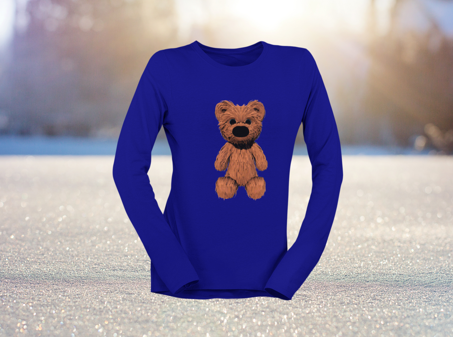 Teddy Bear Unisex Jersey Long Sleeve Tee