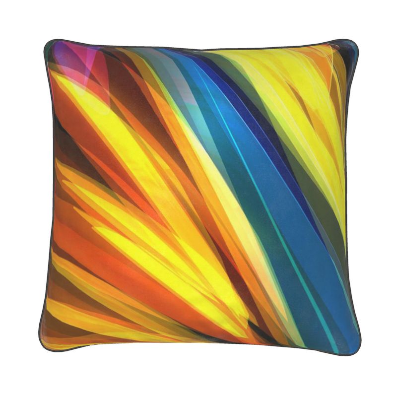 16" Square "Glass Butterfly" Designer Custom Pillows