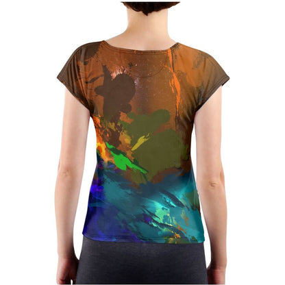 "Subtle Rainbow Color Explosion" Custom Tee