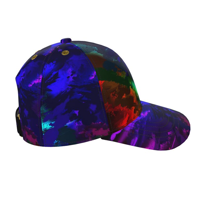 "Rainbow Color Explosion" Baseball Cap