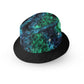 "Malachite" Custom Narrow Brim Bucket Hat