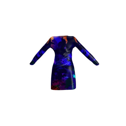 "Rainbow Color Explosion" Custom Ladies Cardigan