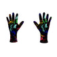 "Virgin Rainbow Opal" Fleece Gloves