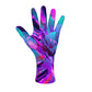 "Dazzling Dahlias" Fleece Gloves