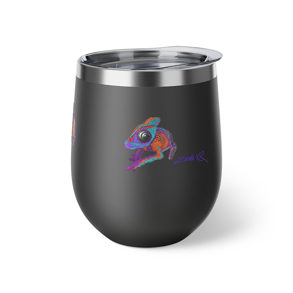 " Rockin' Chameleon" Copper Vacuum Insulated Cup, 12oz