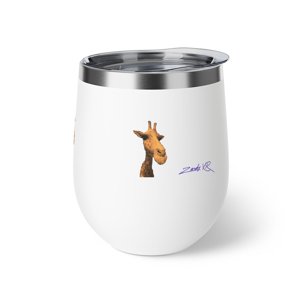 Giraffe Copper Vacuum Insulated Cup, 12oz