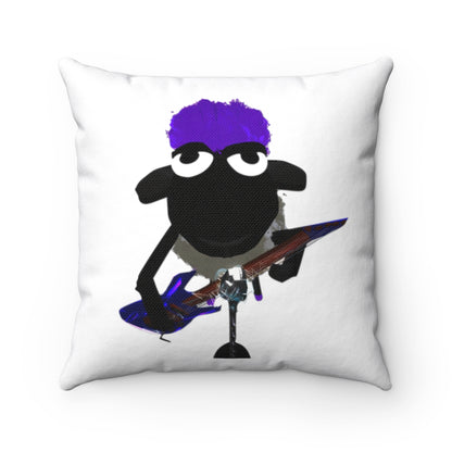 "Rockin' Sheep" Spun Polyester Square Pillow