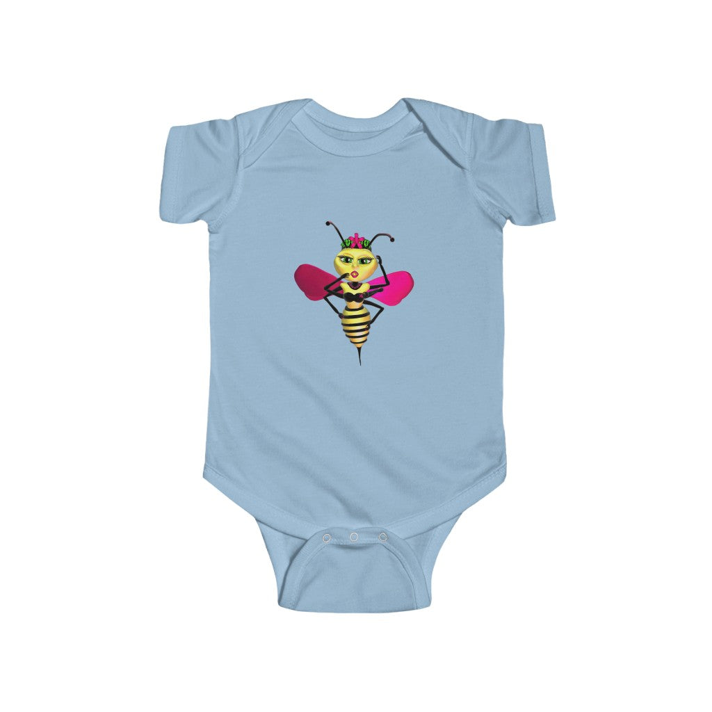 Sassy Bee Infant Fine Jersey Bodysuit