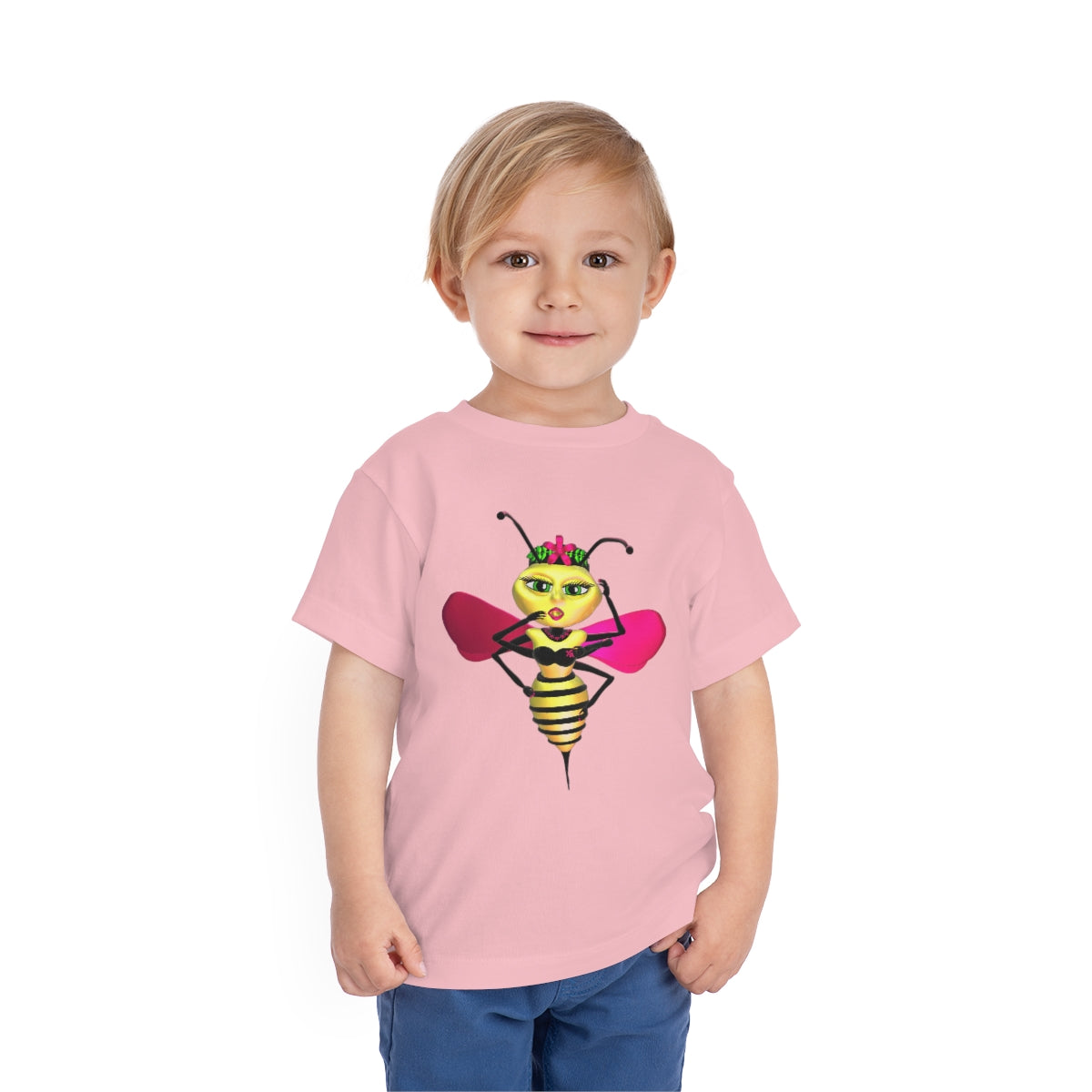 "Sassy Bee" Toddler Short Sleeve Tee