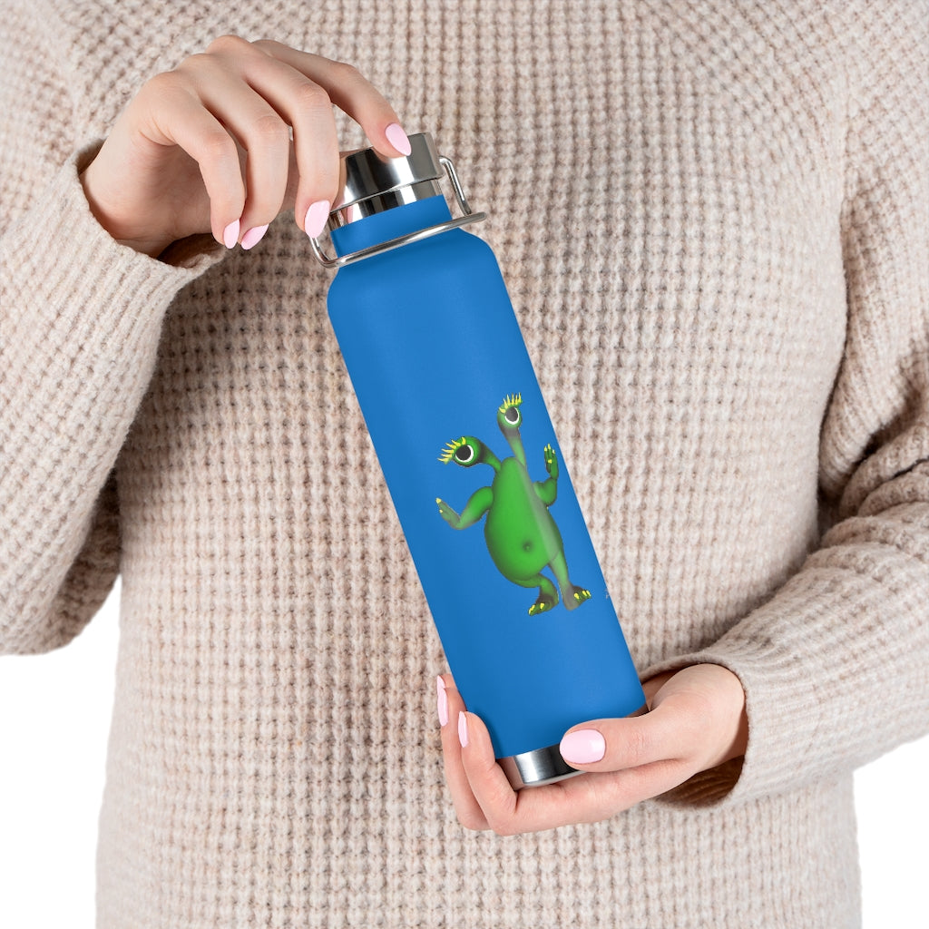 Green Alien Vacuum Insulated Bottle