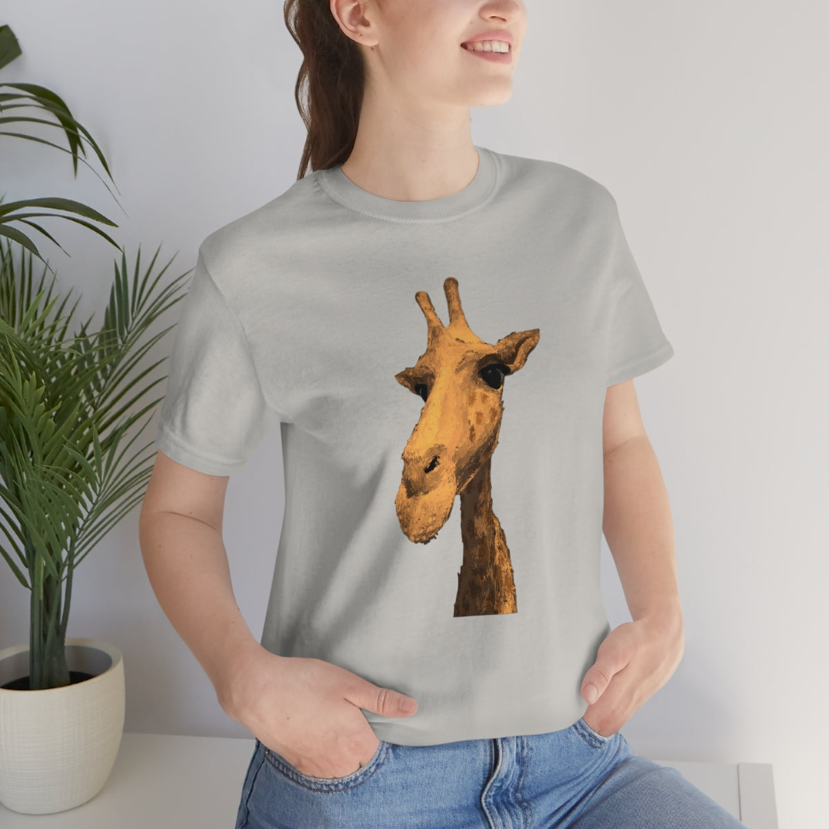 Giraffe Unisex Jersey Short Sleeve Tee