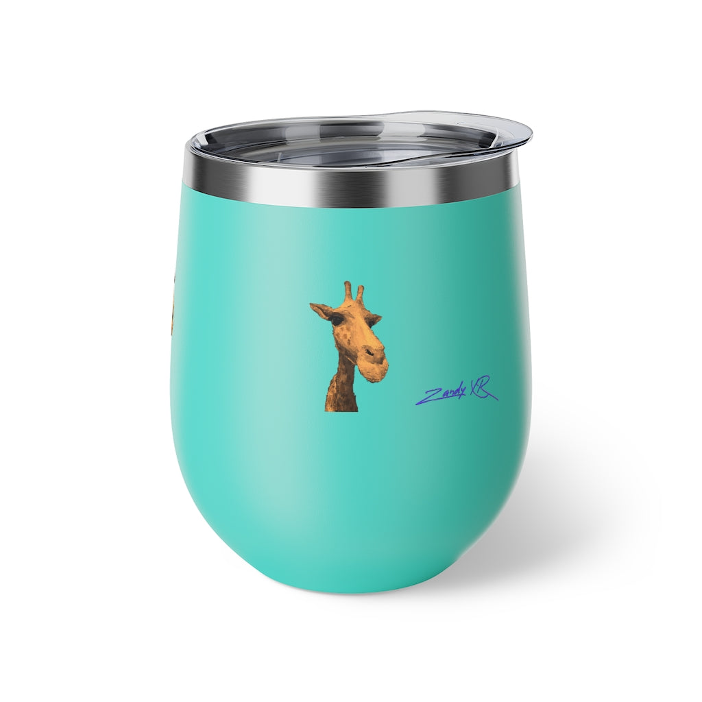 Giraffe Copper Vacuum Insulated Cup, 12oz