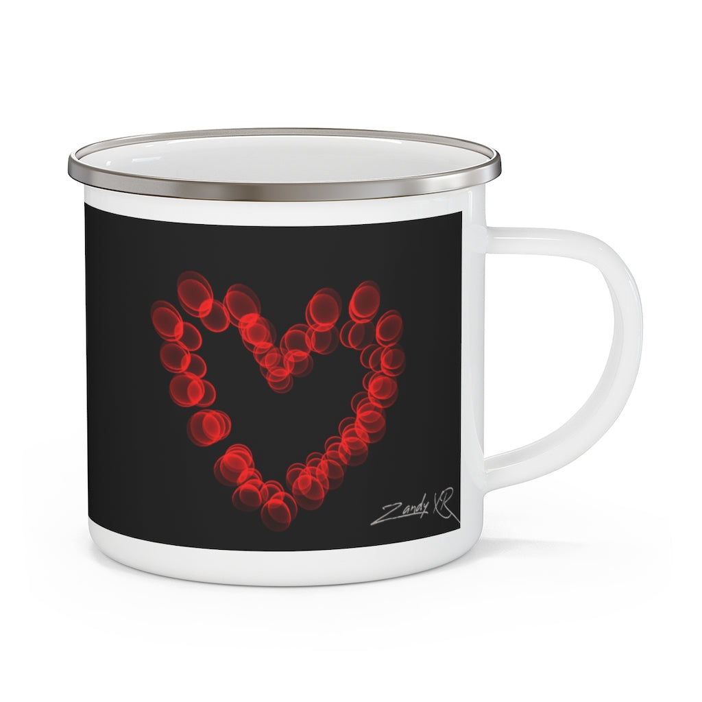 "Dance of Love" Enamel Camping Mug