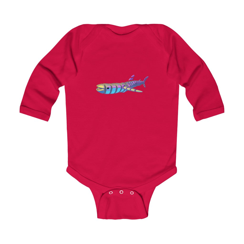 Whale Infant Long Sleeve Bodysuit