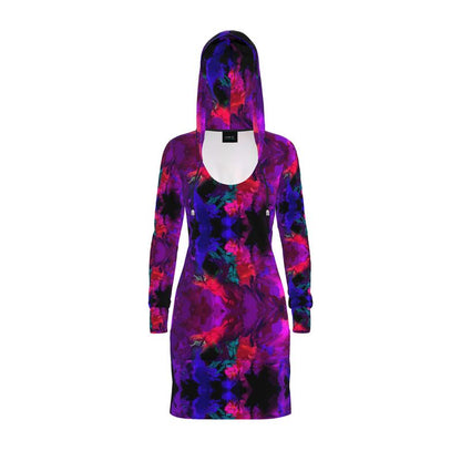 "Chromatic Release" Hoody Dress